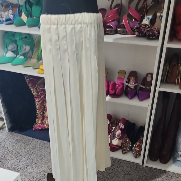 Vintage Marisa Christina Cream Maxi Skirt - Picture 4 of 6